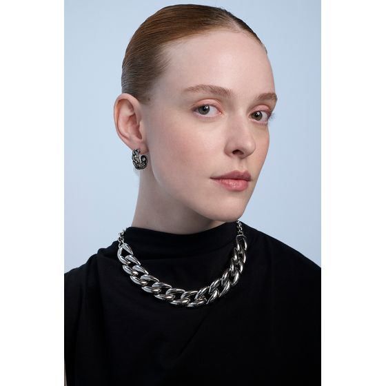 Colar Grume Classics Prata Boho